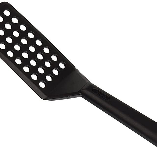 Norpro 97 My Favorite Spatula with Holes, Black,