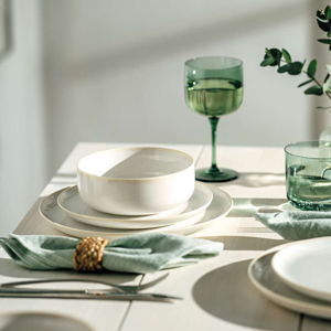 Villeroy & Boch: Crafted Dinnerware set for 4 (Dinner plate, Salad plate, Cereal bowl)