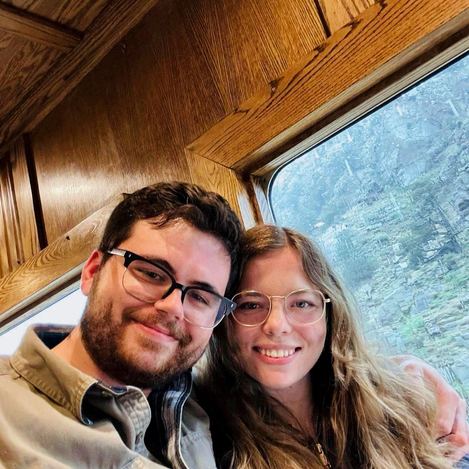We took a ride on the Royal Gorge Railroad in Canon City for Emily's birthday trip. Amazing views!
