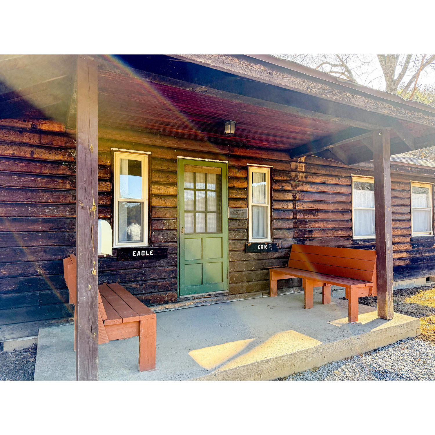 Senior Village Cabin.
