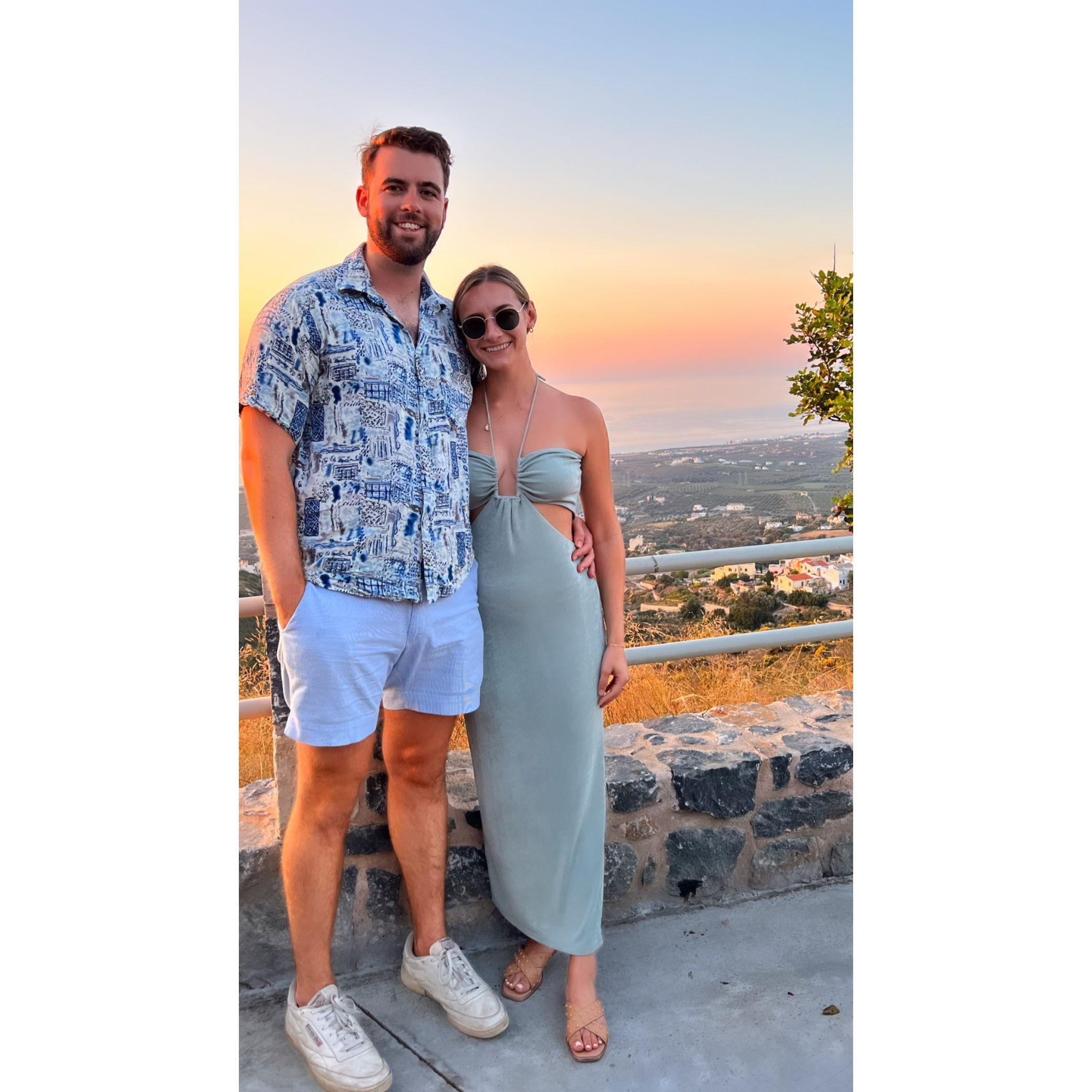 First European trip together in Greece!