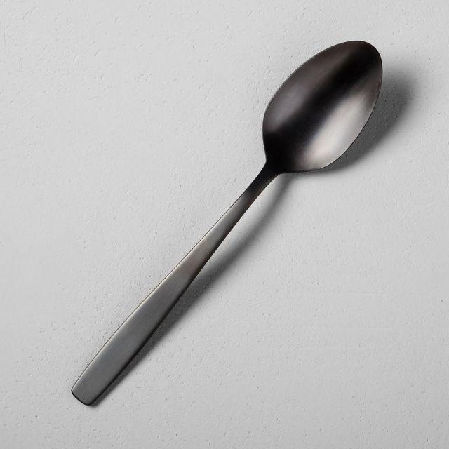 Matte Finish Serving Spoon Black - Hearth & Hand™ with Magnolia