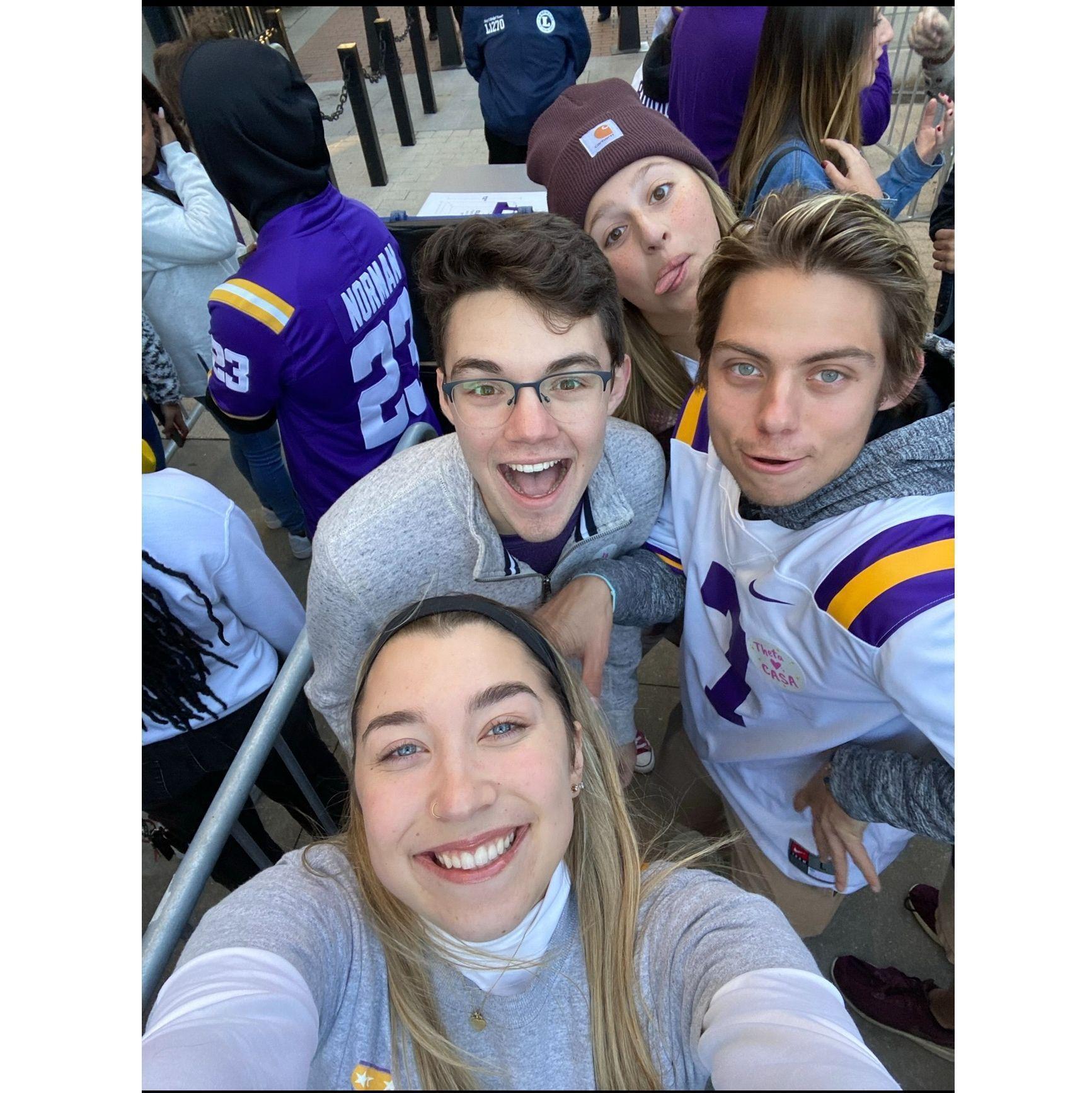 First football game together 2021