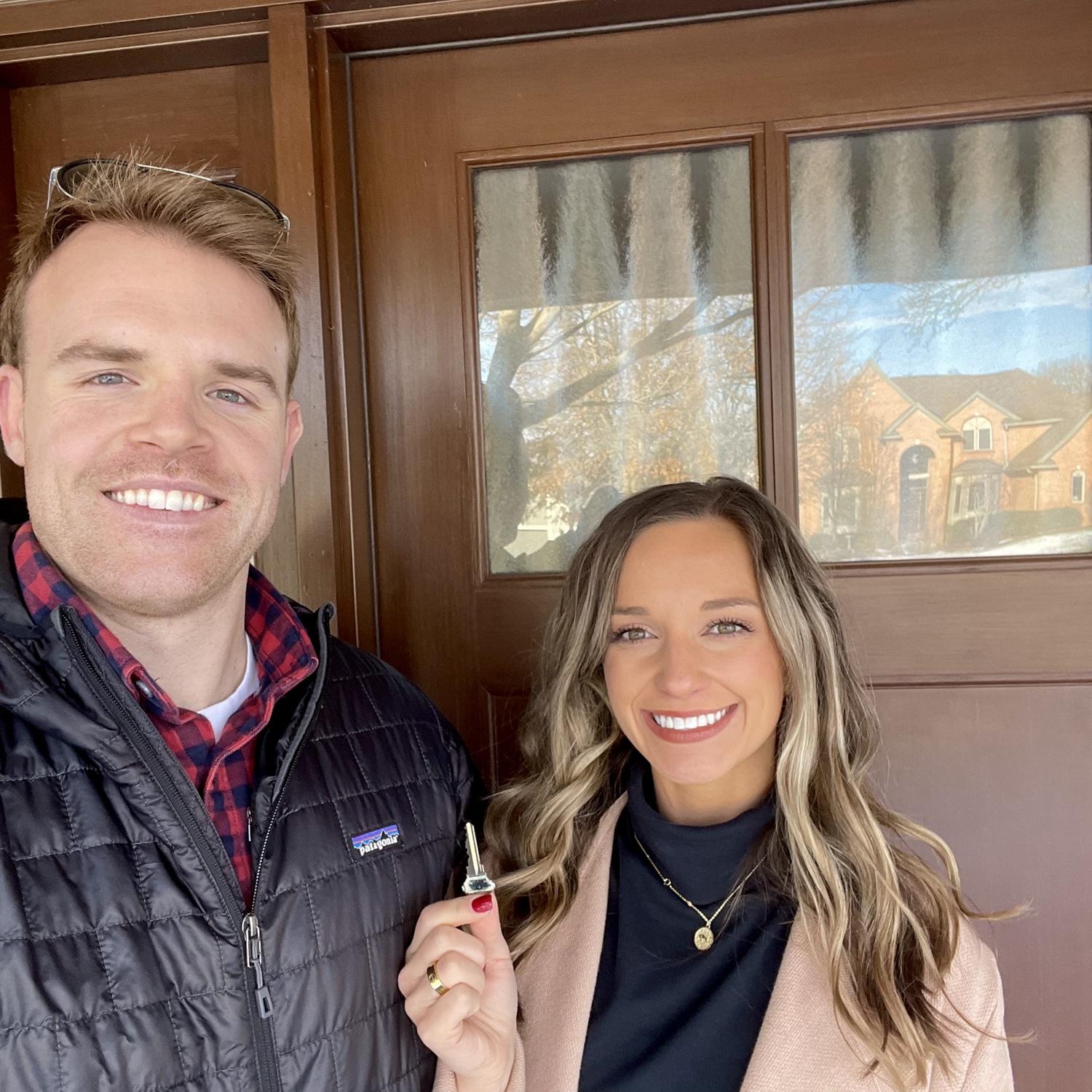 The day we bought our first home.