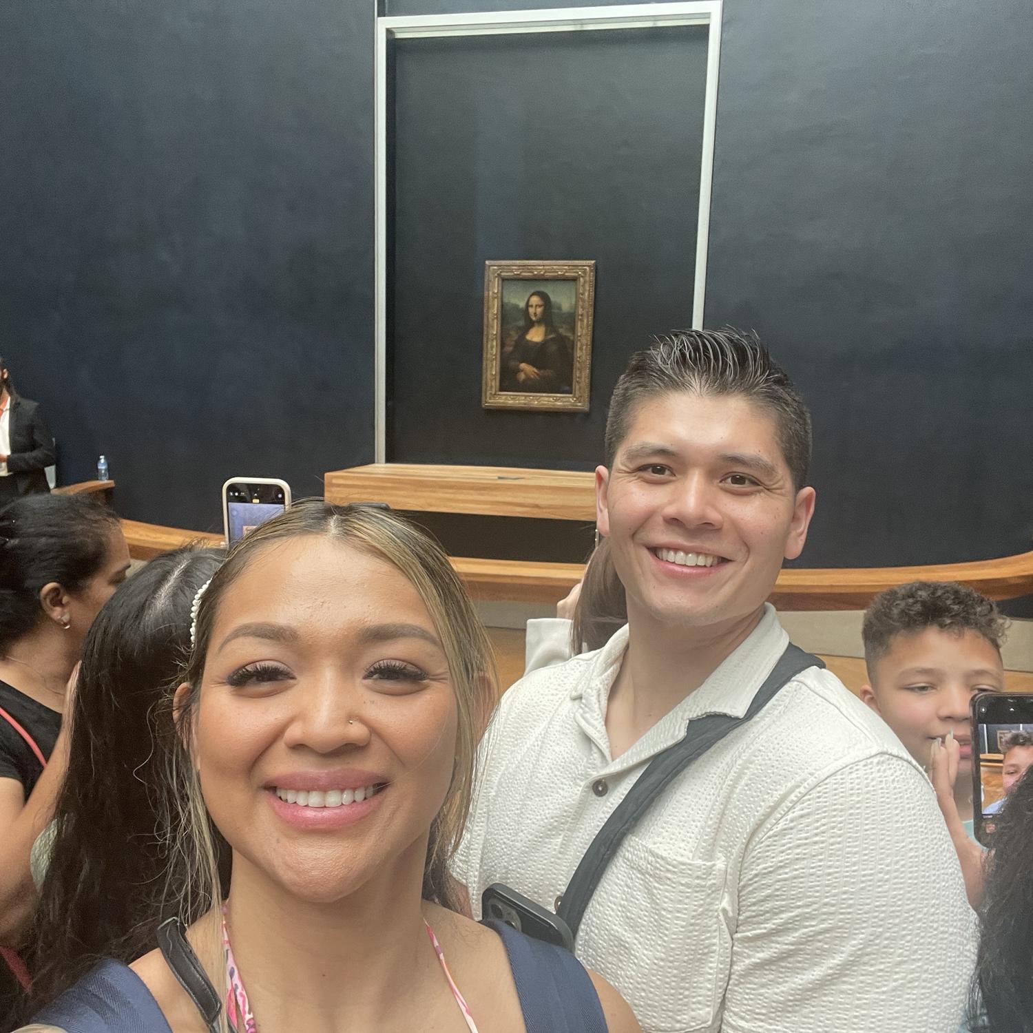 Mona Lisa @ Lourve in Paris