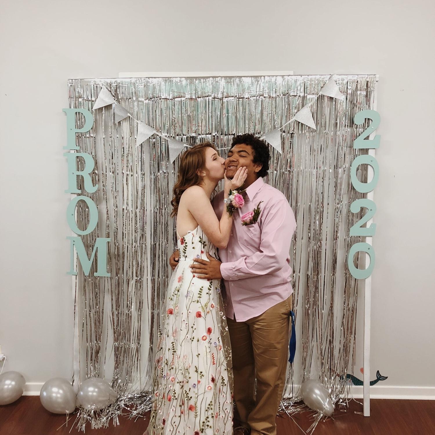 Surprisingly, we won Prom King and Queen!