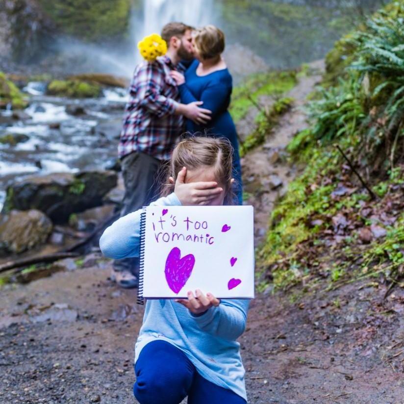 Funniest pic from our first engagement shoot, February 2019
