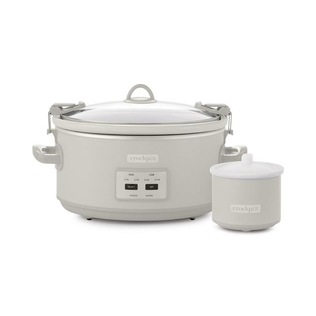 Crock-Pot 7-Qt. Cook & Carry Programmable Slow Cooker & Little Dipper