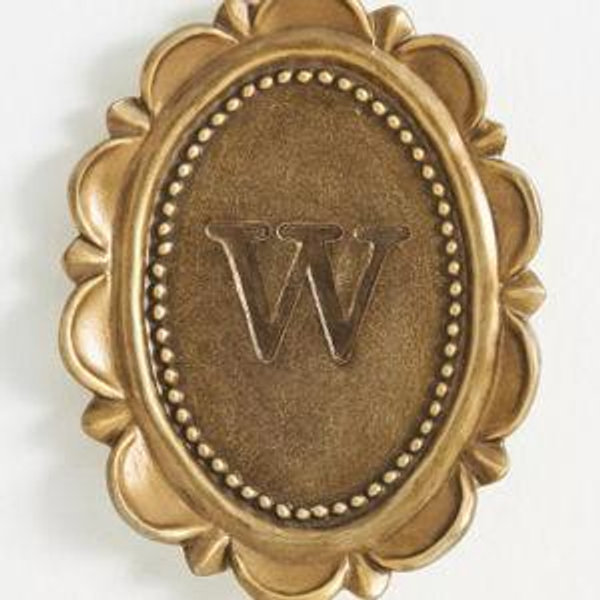 Louisa Monogram Gallery Wall Charm W