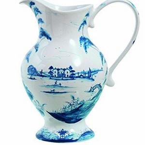 Juliska Country Estate Delft Blue Footed Pitcher