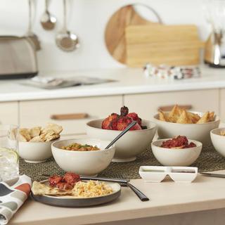 Luna Nesting 8-Piece Dinnerware Set, Service for 2