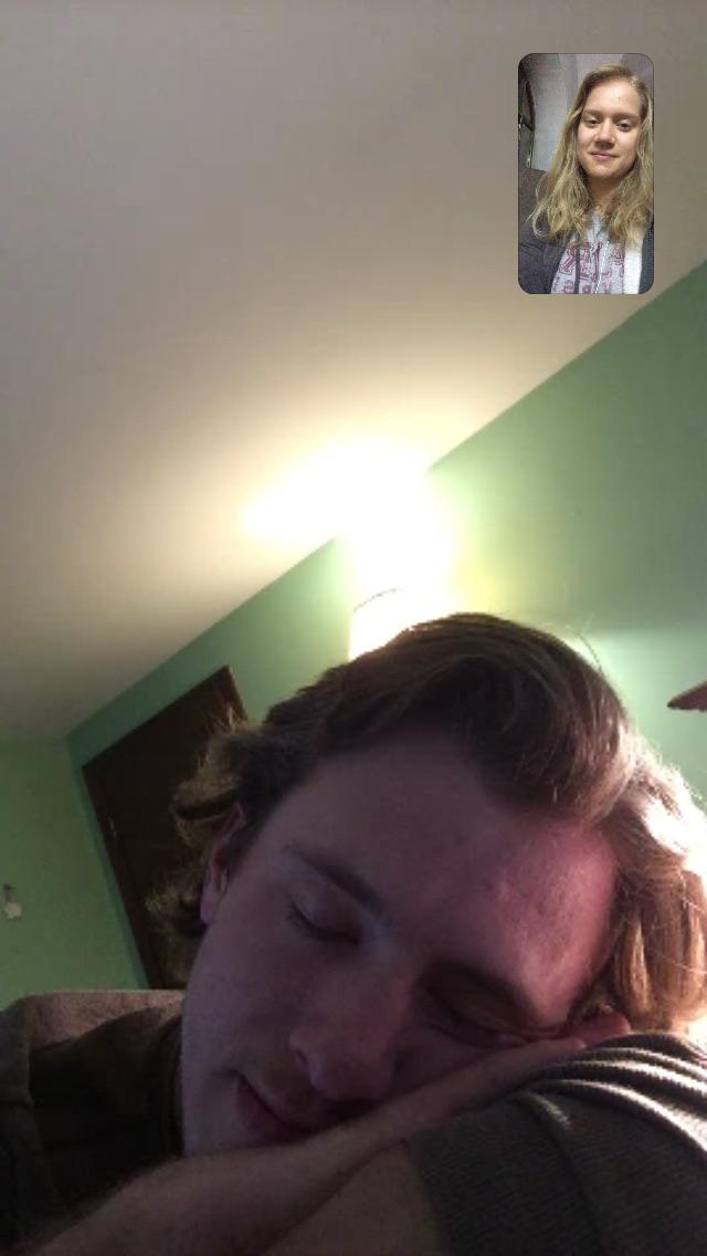 One of many FaceTime calls over the course of our relationship (this one while I was studying abroad in Israel, 7 hour time difference). We are eagerly looking forward to not having to call anymore!