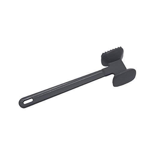 Starfrit 080469-006-0000 2-Sided Meat Tenderizer, Black