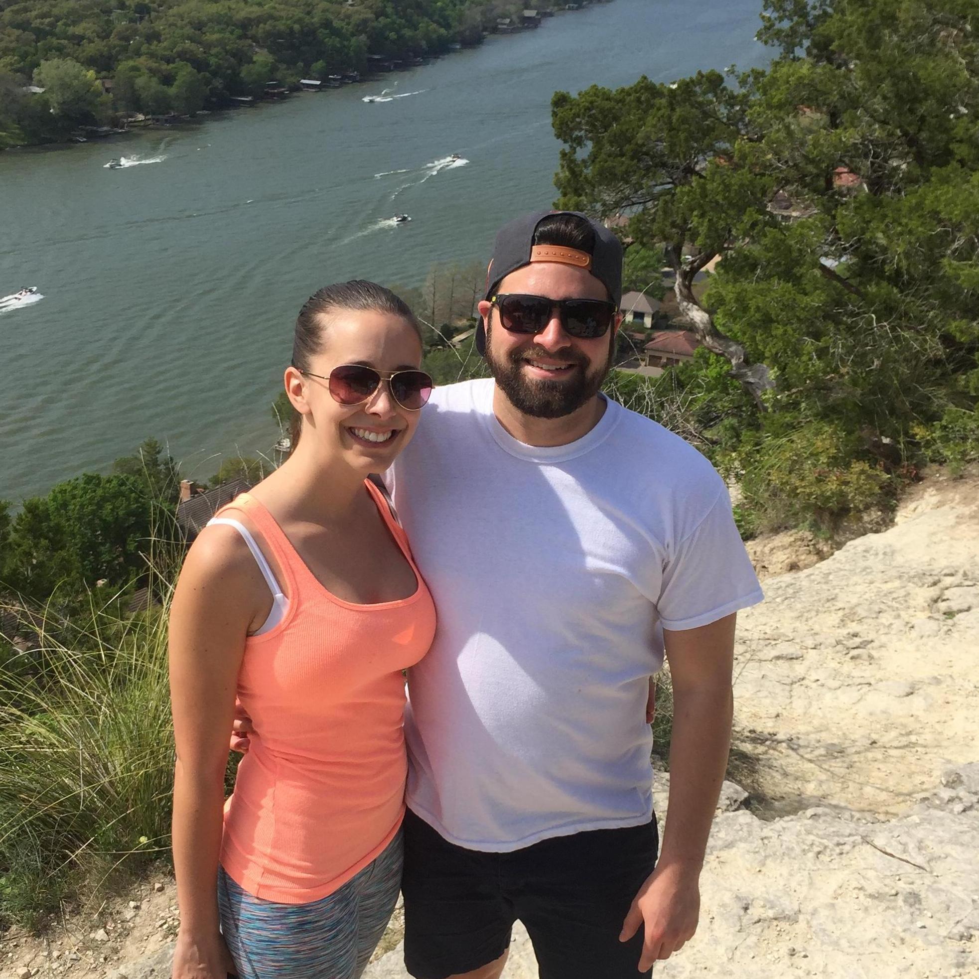 "Climbed" Mount Bonnell!