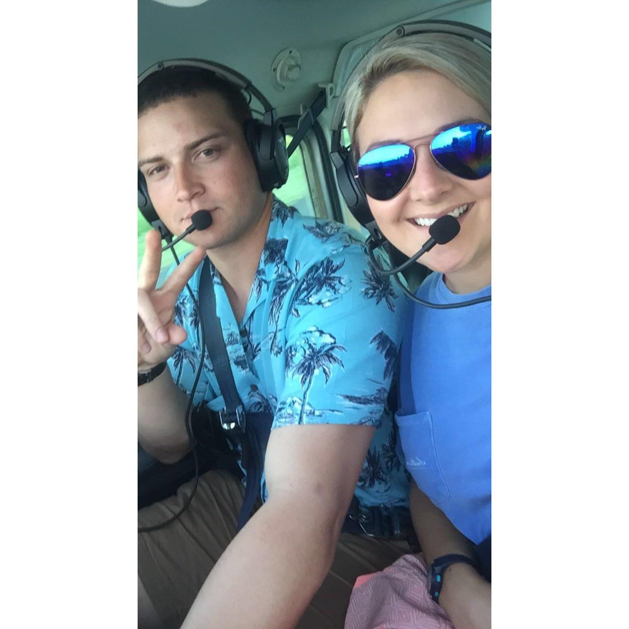 5,000 feet above