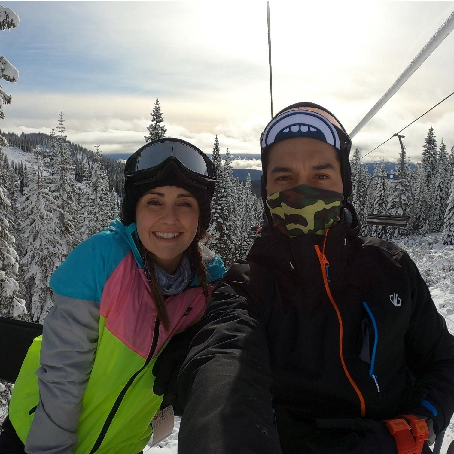 Skiing in Shasta - Jan. 2021