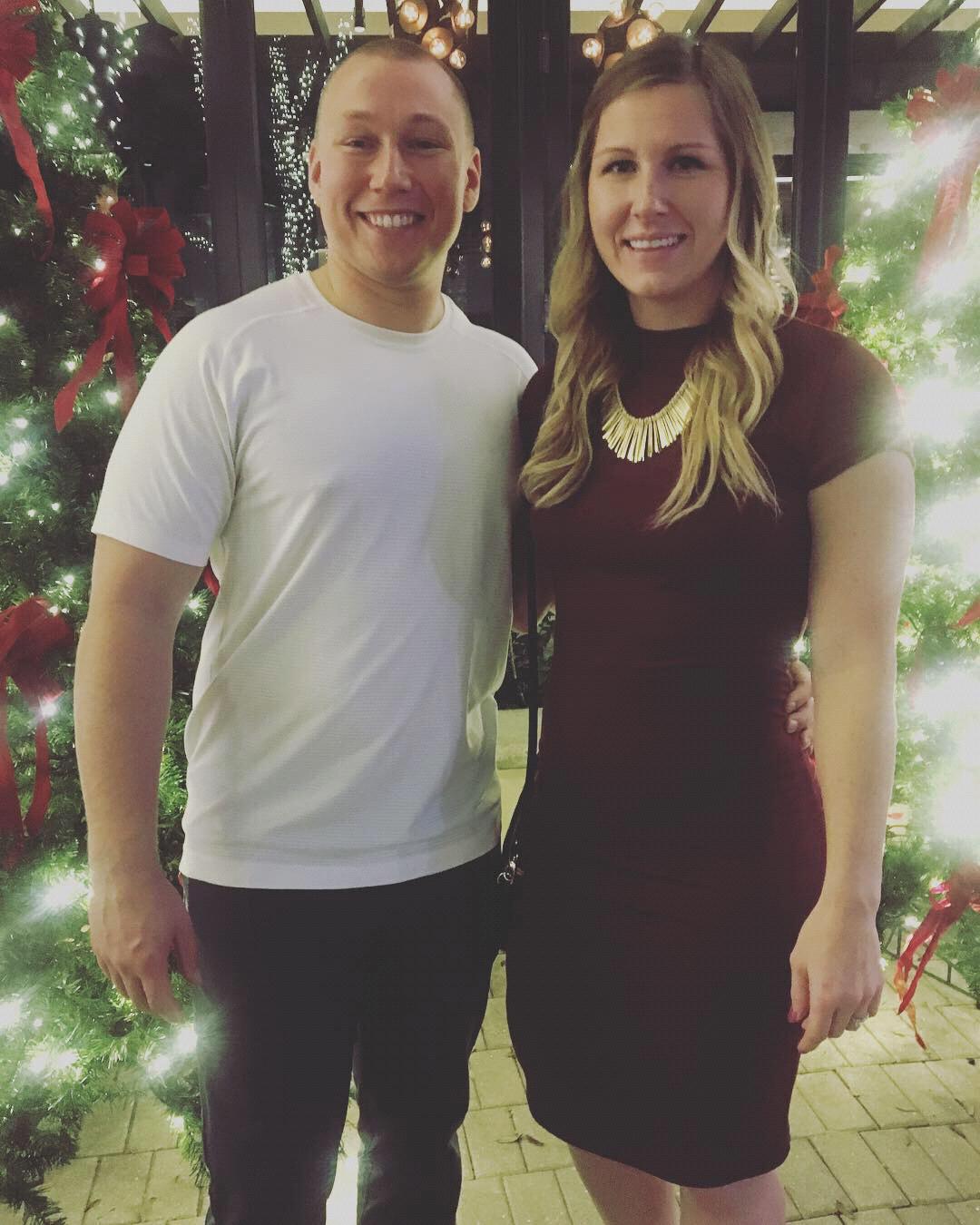 New Year as engaged couple