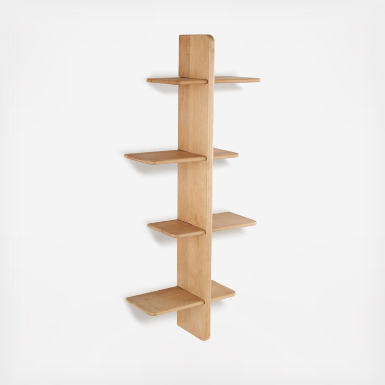 Tisbury Lane, Handmade 8-Shelf Room Wall Shelf | Zola
