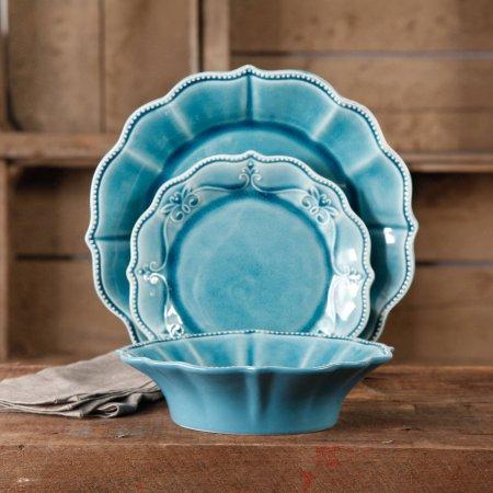 The Pioneer Woman Paige 12-Piece Dinnerware Set