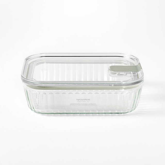 4c Rectangle Glass Food Storage Container - Figmint™