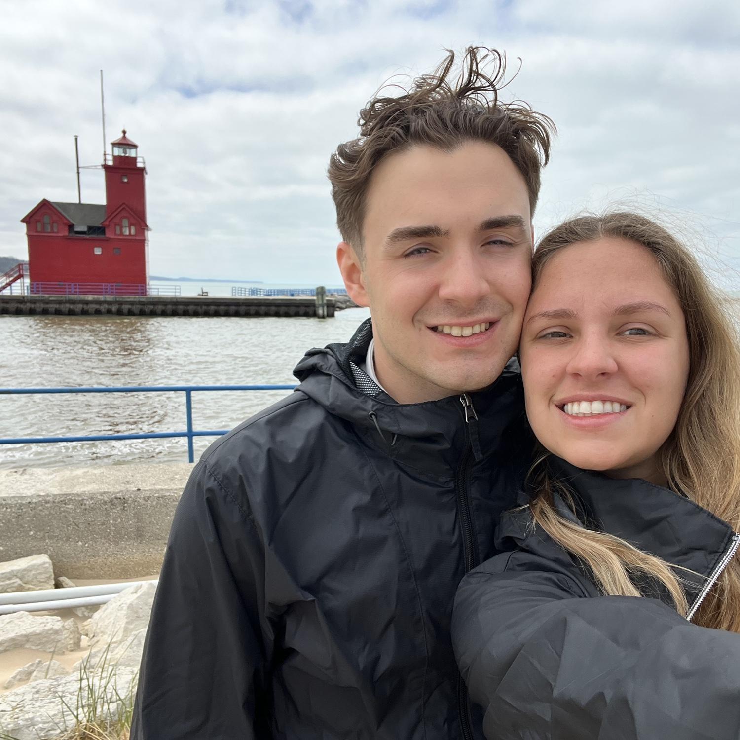 Always have to stop and get a picture with lighthouses now!