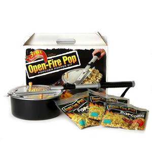 Open-Fire Pop™ Outdoor Popcorn Popping Set