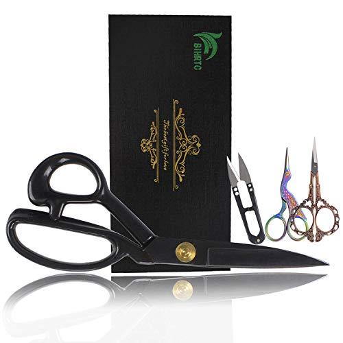 Professional Dressmaking Scissors Stork Scissors Tailor Scissors Sharp Dressmaker Fabric Sewing Shears 9 inch Scissor for Cloth Tailoring Altering Leather