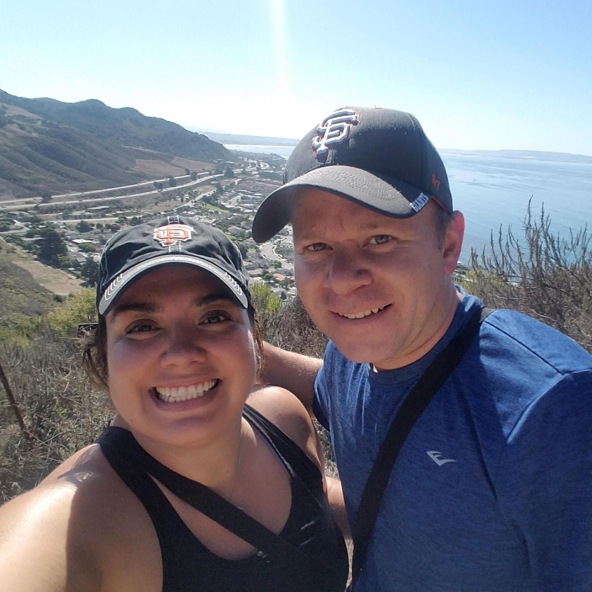 Most weekends if we are not traveling we love to hike in our backyard.