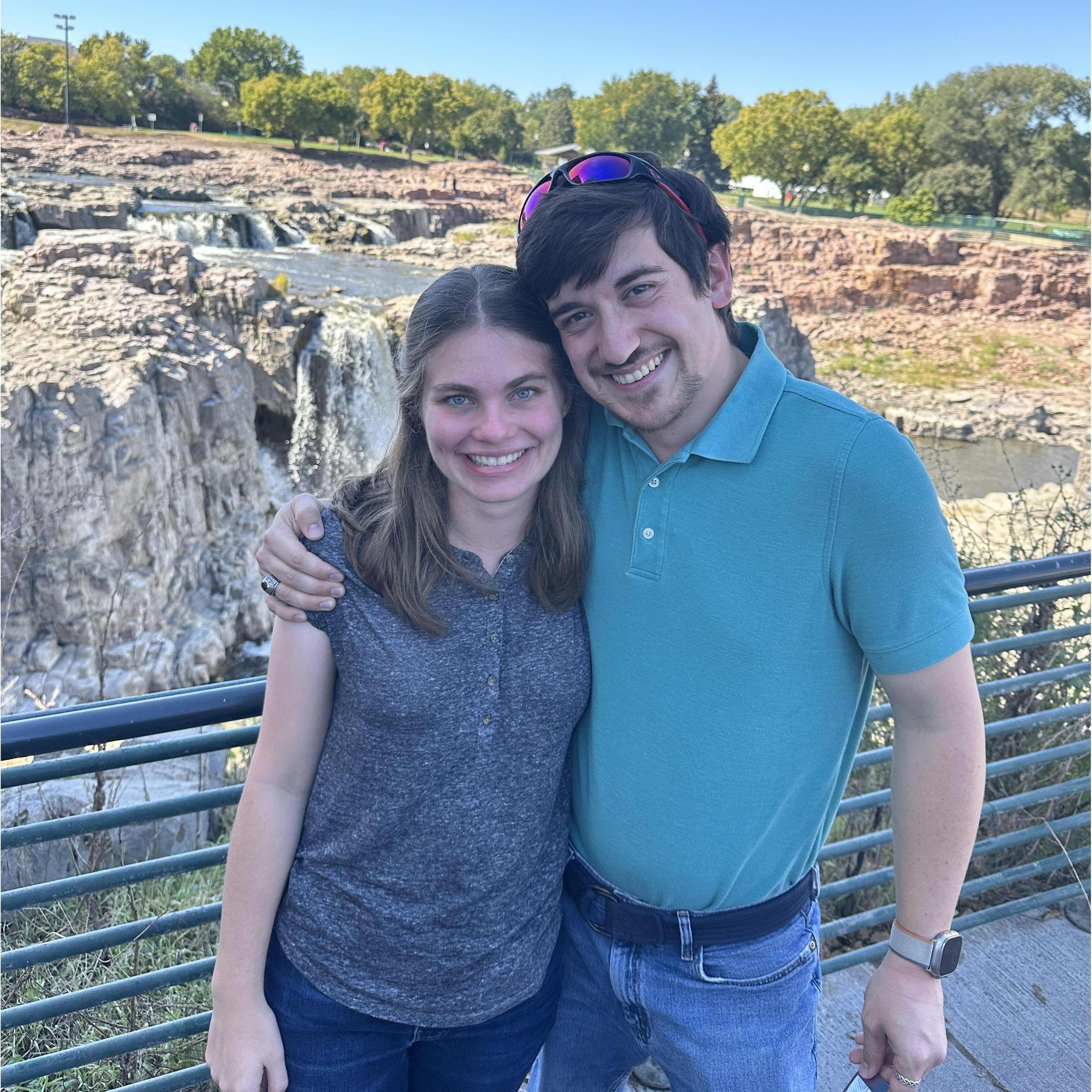 Taken in Sioux Falls while on a road trip to see Alyssa's sister act in a play!