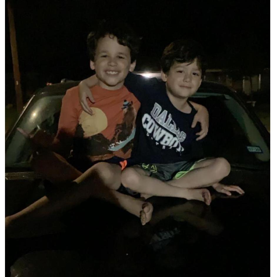Our sweet boys Jace and Kade
