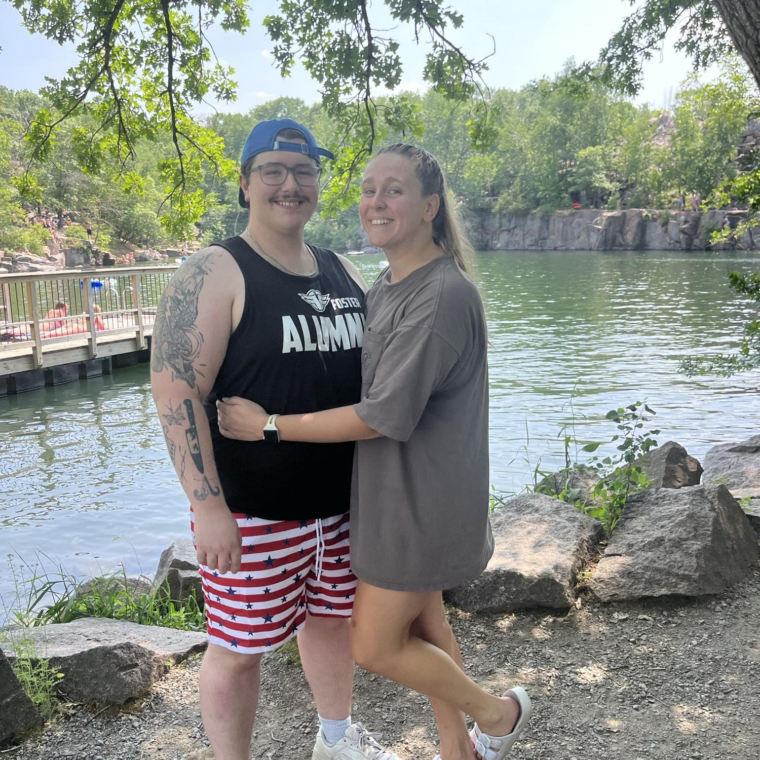 A summer day at the quarries