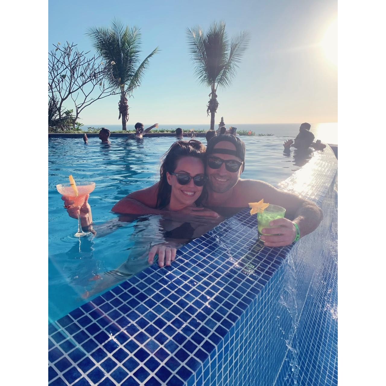 cocktails and sunsets
