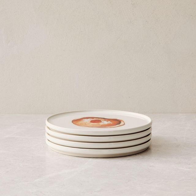 Holiday Food Icon Dinnerware, App Plate, Sweet, Set of 4