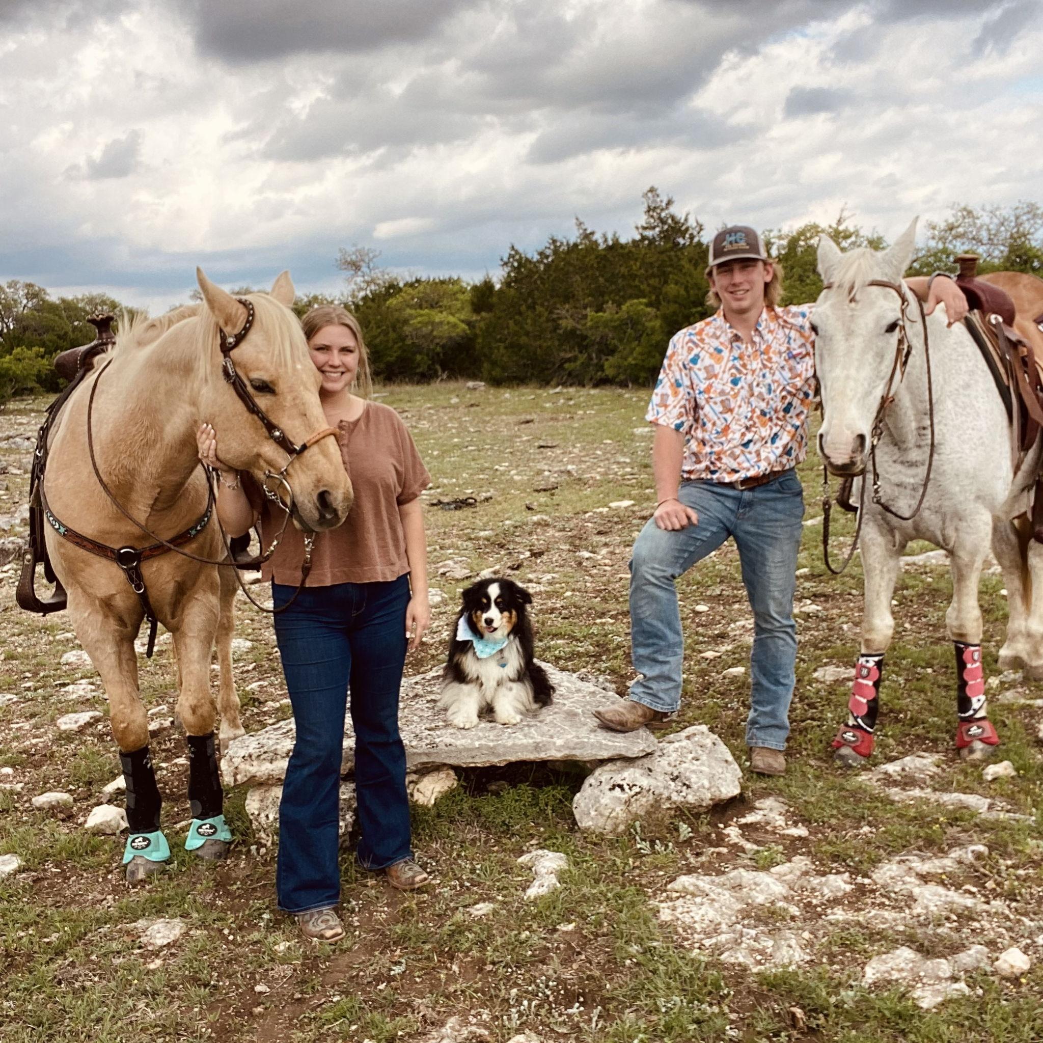 The best trail adventures with Charlie, Sterling and Cowboy