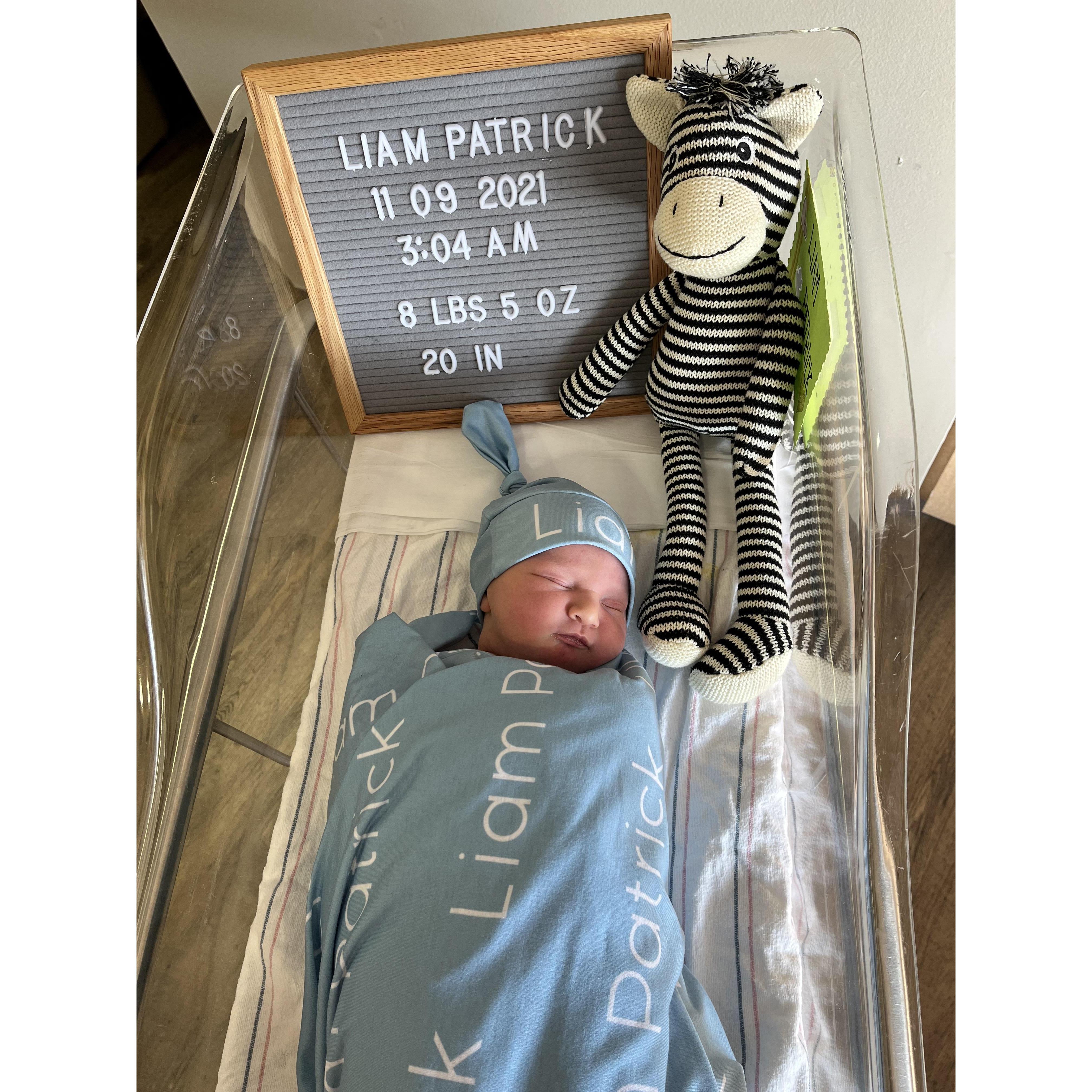 Meet Liam born 11/9/21