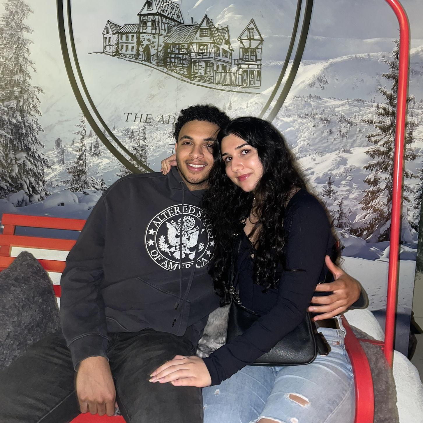 Went on more dates - Winter Village at The Adolphus