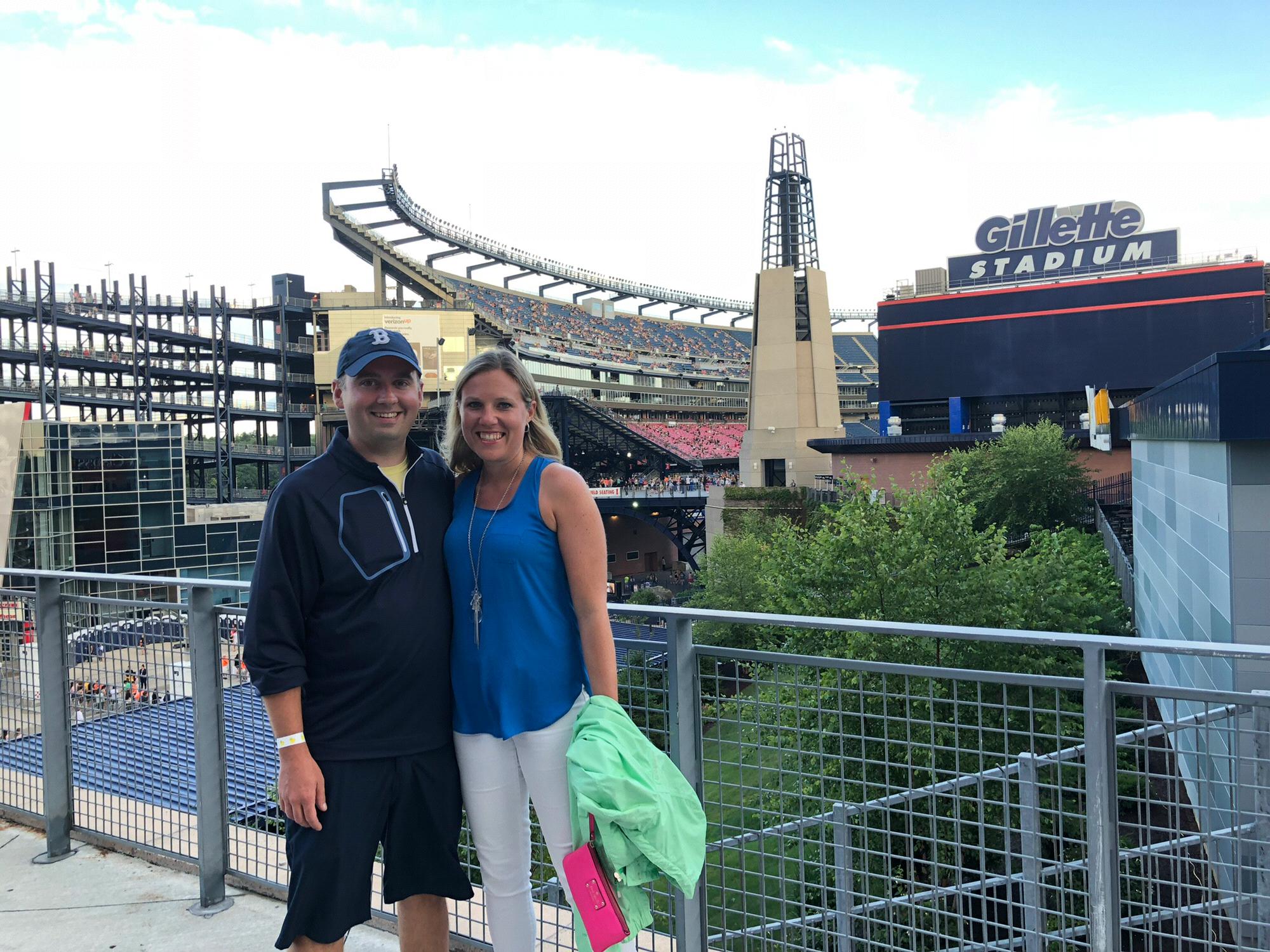 Taylor Swift @ Gillette baby!