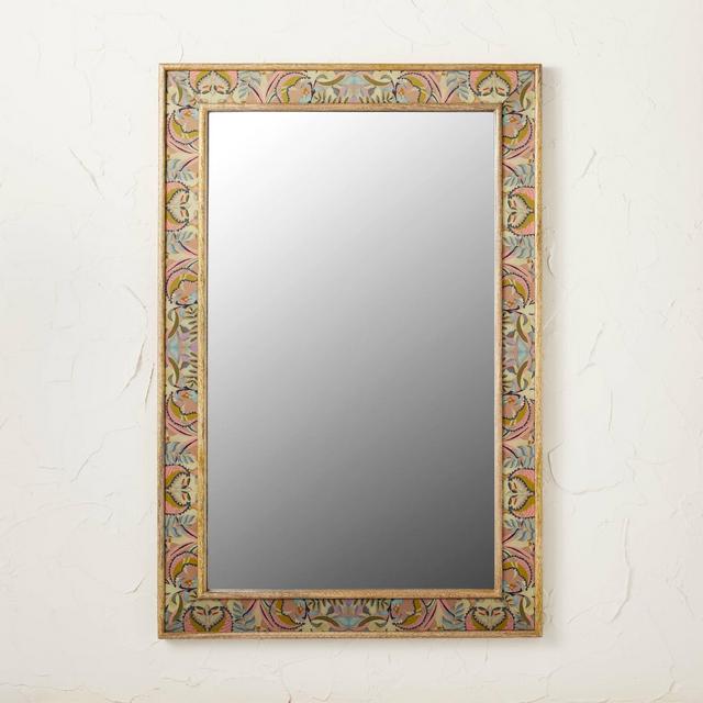 24" x 36" Printed Fabric Mirror - Opalhouse™ designed with Jungalow™
