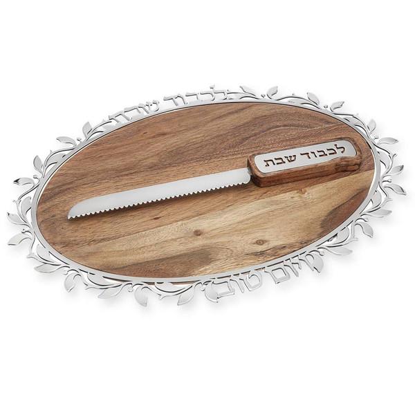Challah Board And Knife