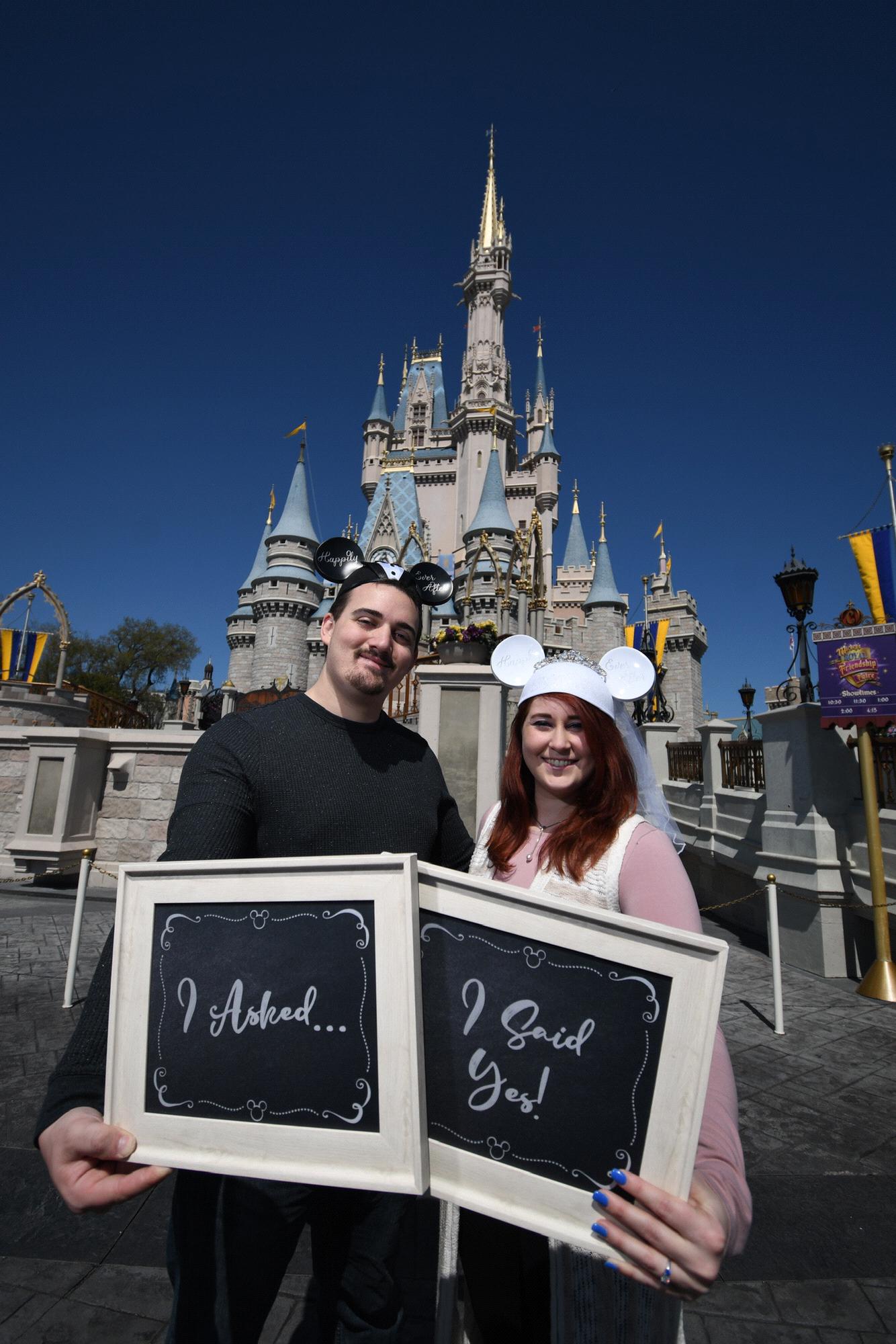 The rest of our pictures are a few of the ones taken at Disney when we did a mini Engagement Photo Shoot 

**sorry for the weird cropping