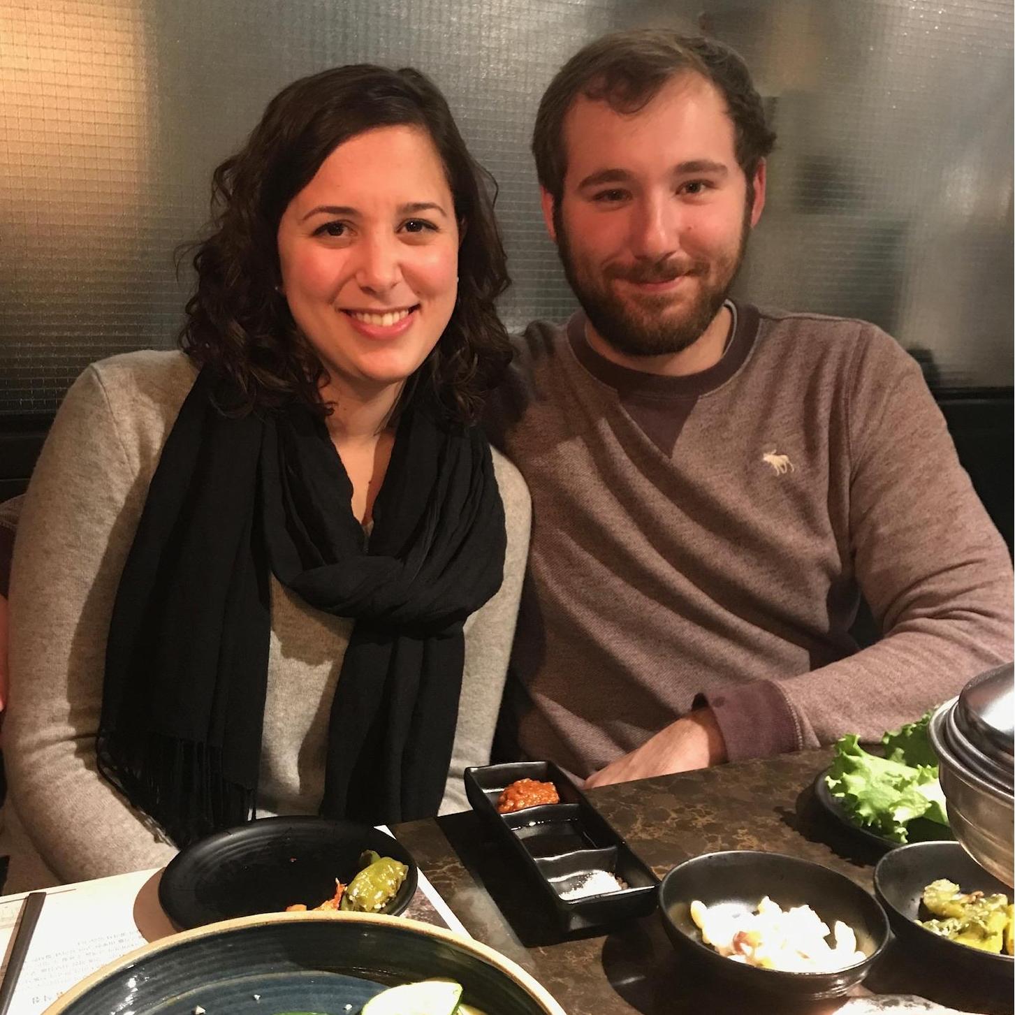 Korean BBQ in Manhattan with Brianne