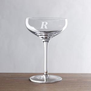 Set of Four Williams Sonoma Coupe Cocktail Glasses