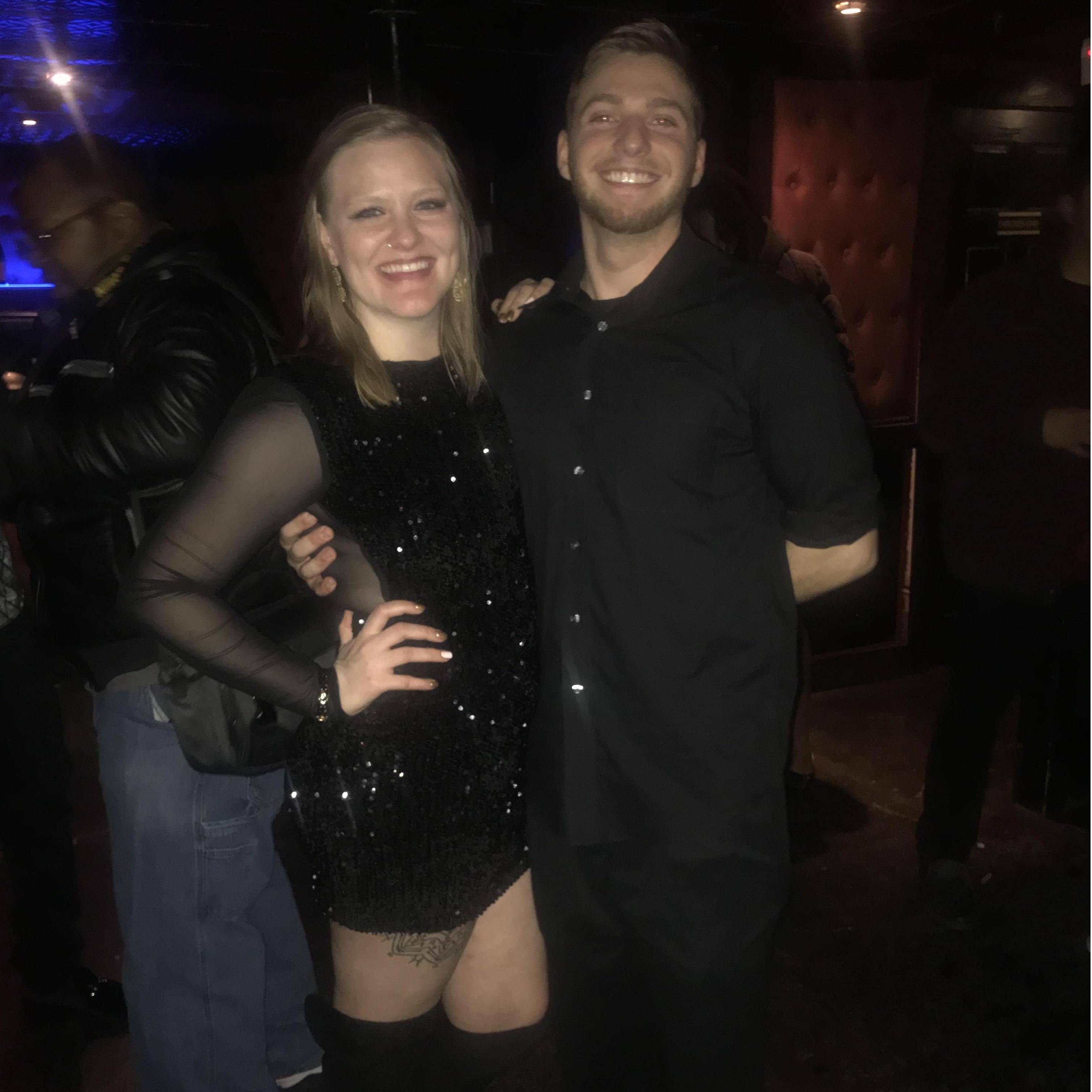 First New Years together spent at Opera Night Club