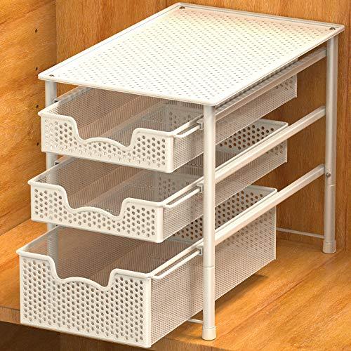 Lynk Professional Pull Out Cabinet Organizer Sliding Shelf 20W x 21D