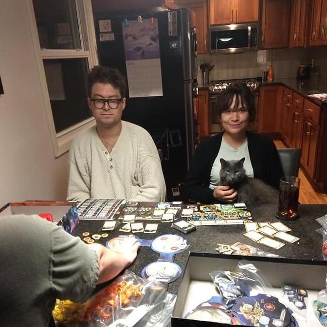 Nerd games with Boogie, Susan and Eric