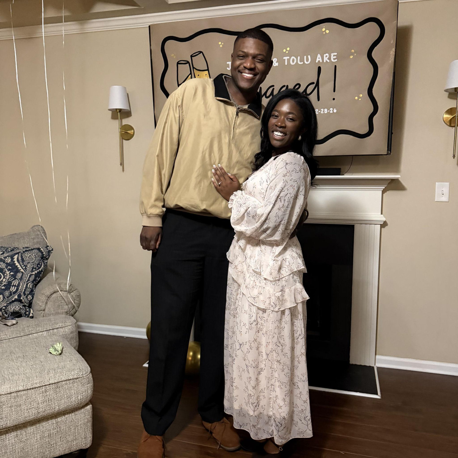 Our engagement party!