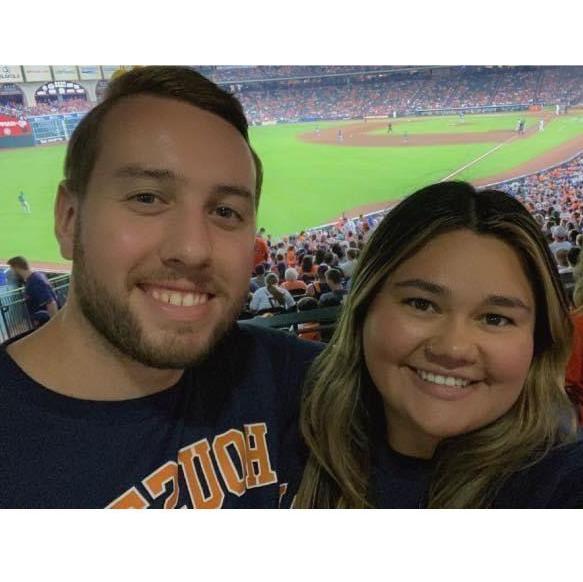 June 2022, Houston, Texas. Nate's first Astros game!