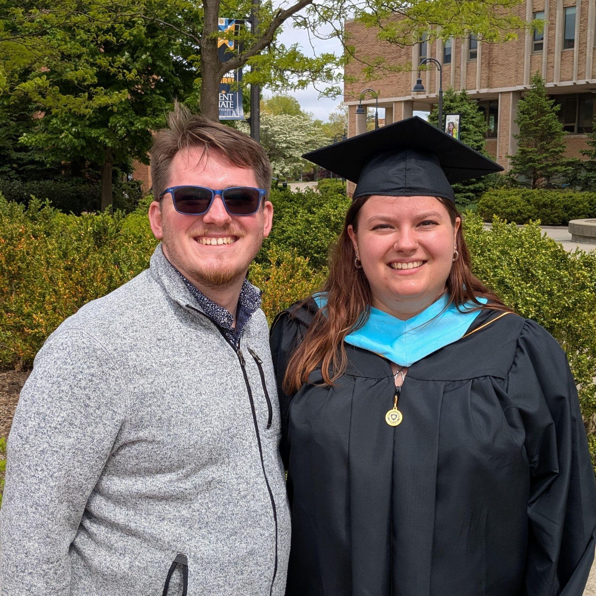 Jill's Grad School Commencement from Kent State, 2025