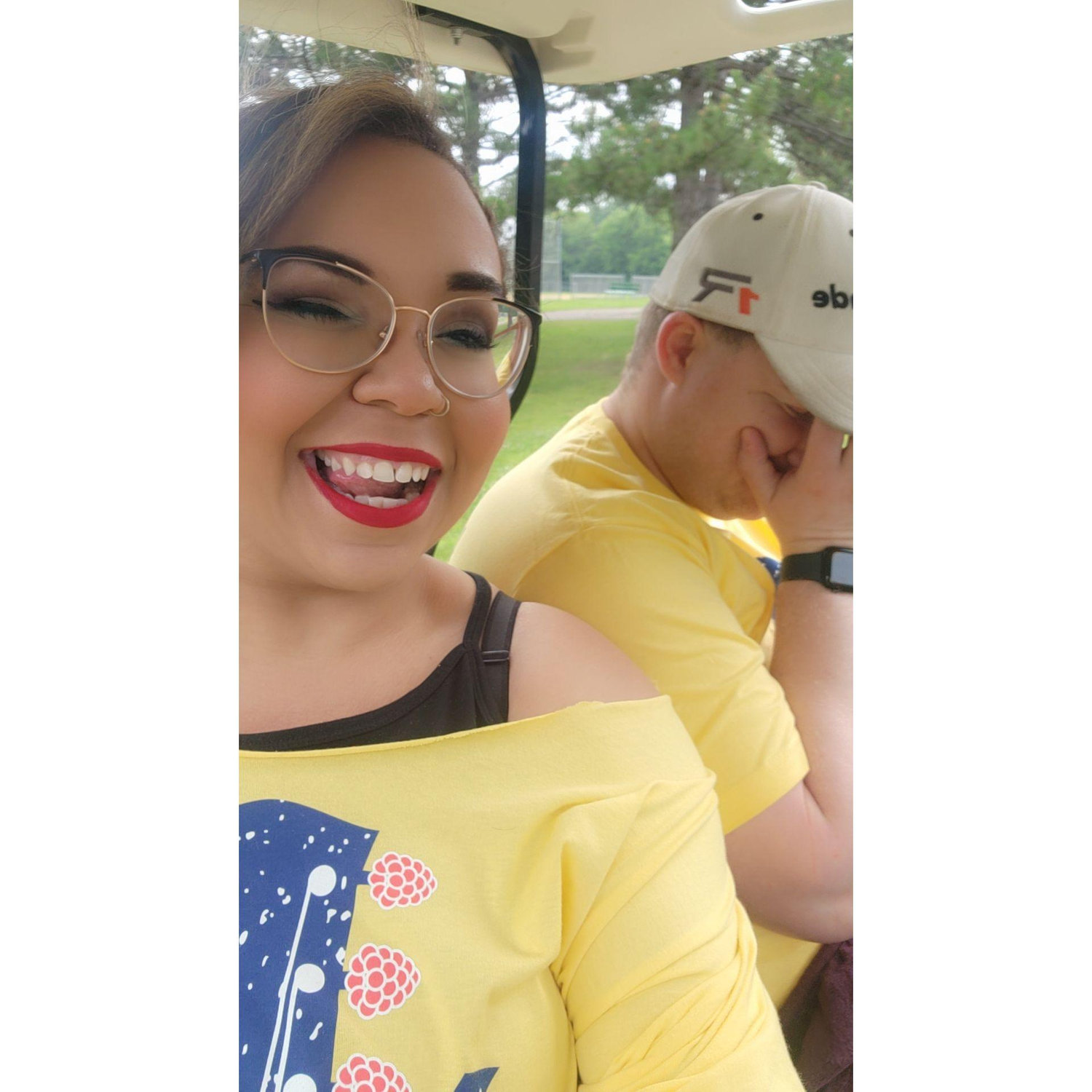 Robert volunteered with me for Hopkins Raspberry Festival. Let's just say, he will never do it again. 😂🤦‍♂️