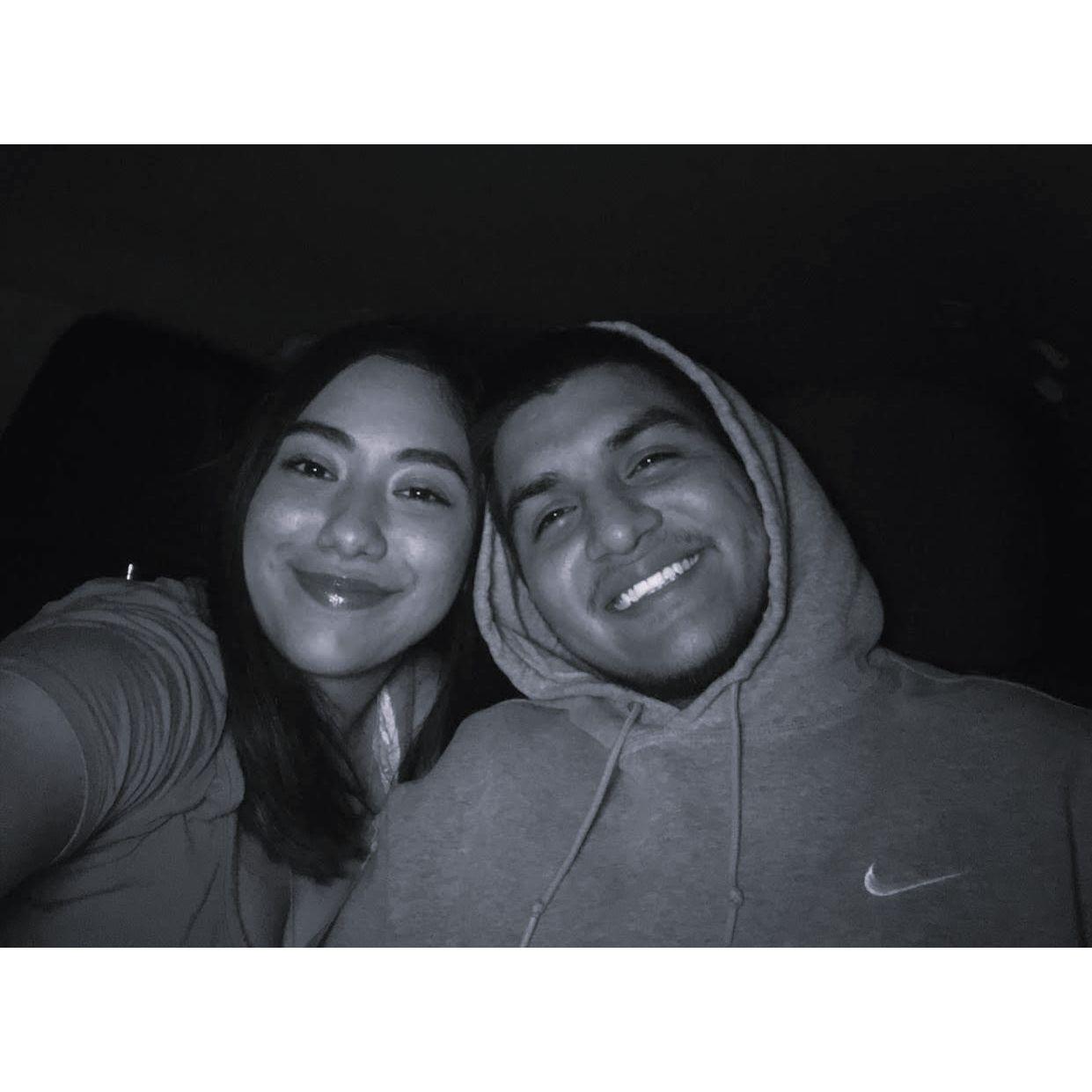 One of my favorite pictures when we started dating